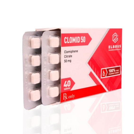 Clomid 50 mg Elbrus Pharmaceuticals
