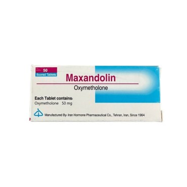 Maxandolin 50 Iran Hormone Pharmaceutical Co.