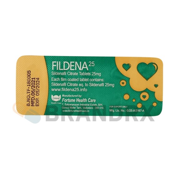 Fildena 25 mg Fortune Health Care