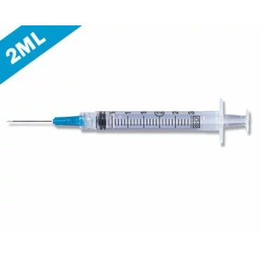 10 x 2ml Syringe with Needle Becton Dickinson