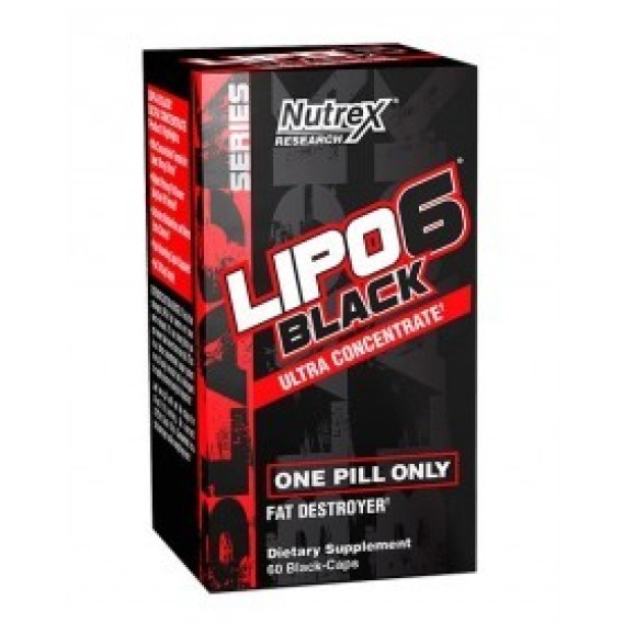 NUTREX Lipo 6 Black Ultra Concentrate US-Version Nutrex
